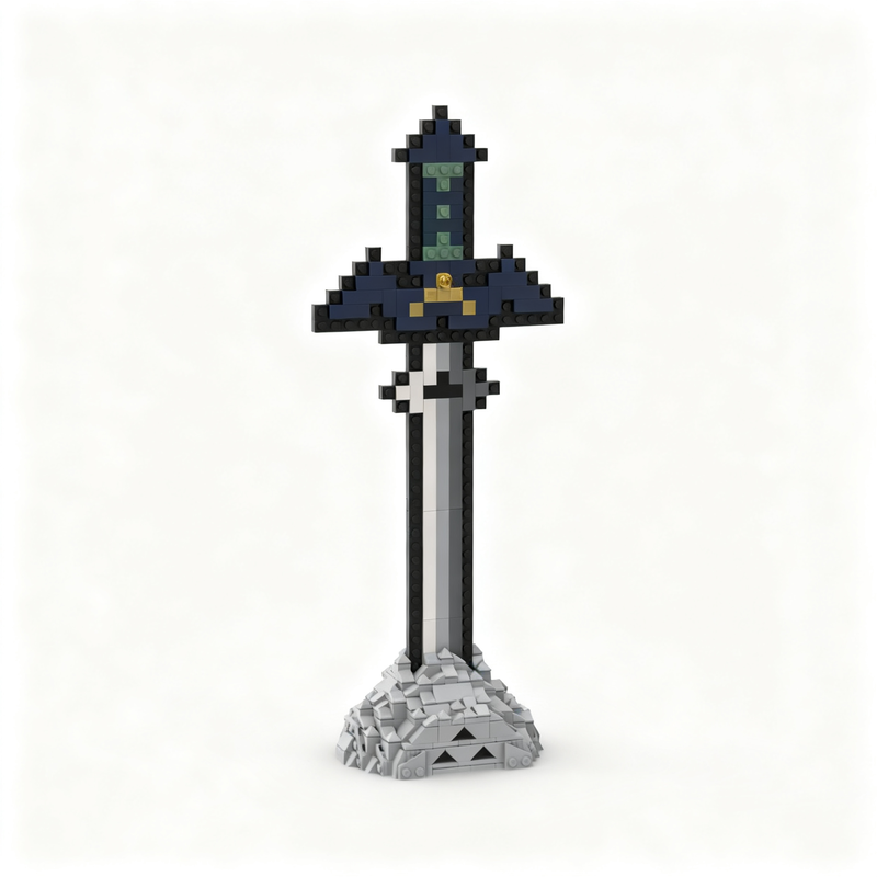 Art Craft Ideas For Christmas - 535pcs MOC Master Sword Zeldas Model