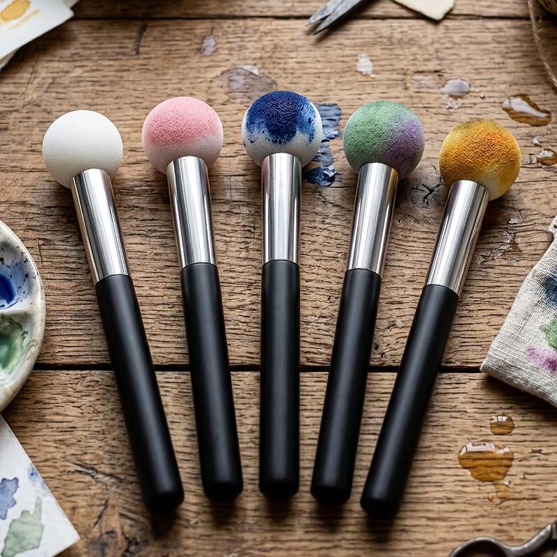 Art Craft Class - 1/2/4Pcs Sponge Art Brushes Soft Sponge