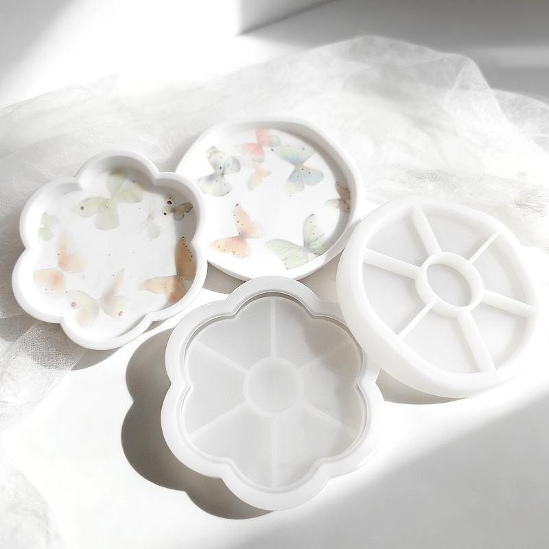Flower Round Silicone Tray Mol - огляд і ціна Art Craft Flower Making