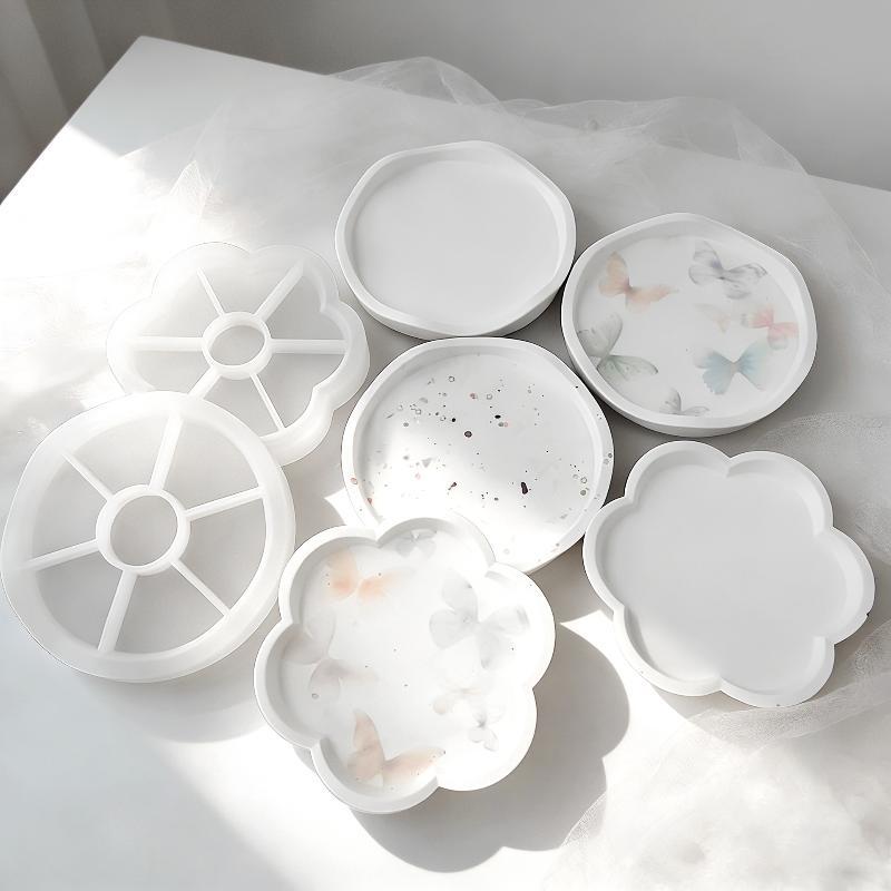 Flower Round Silicone Tray Mol - огляд і ціна Art Craft Flower Making