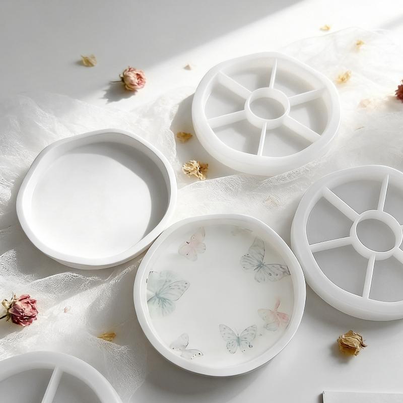 Flower Round Silicone Tray Mol - огляд і ціна Art Craft Flower Making
