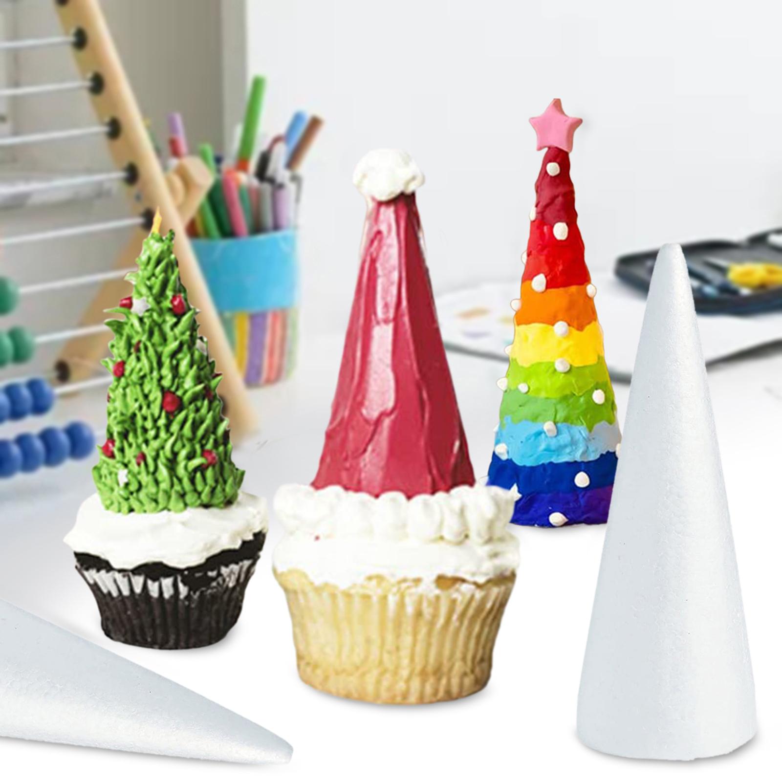 30Pcs Foam Cones for Crafts Fo - огляд і ціна Art Craft Christmas Tree