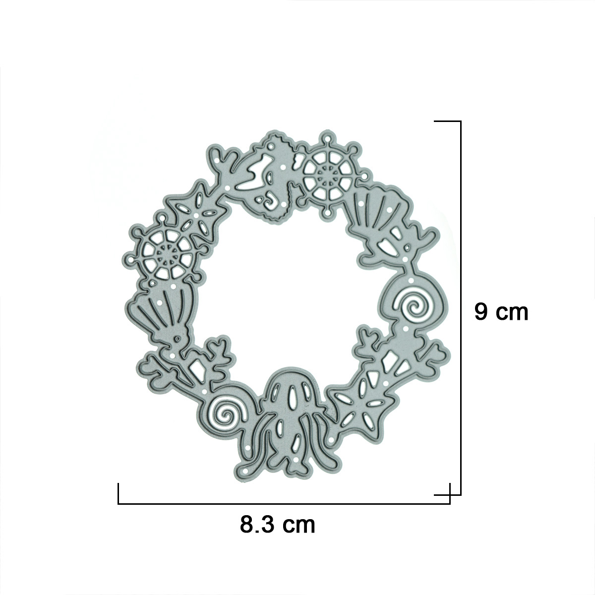 Small Nauticl Wreath Ocean Met - огляд і ціна Art Craft Jellyfish