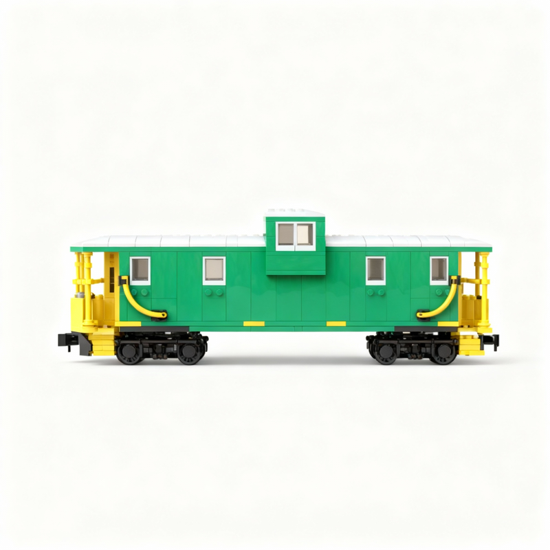 775pcs MOC Train BN Caboose Mo - огляд і ціна Art Craft Ideas For Christmas