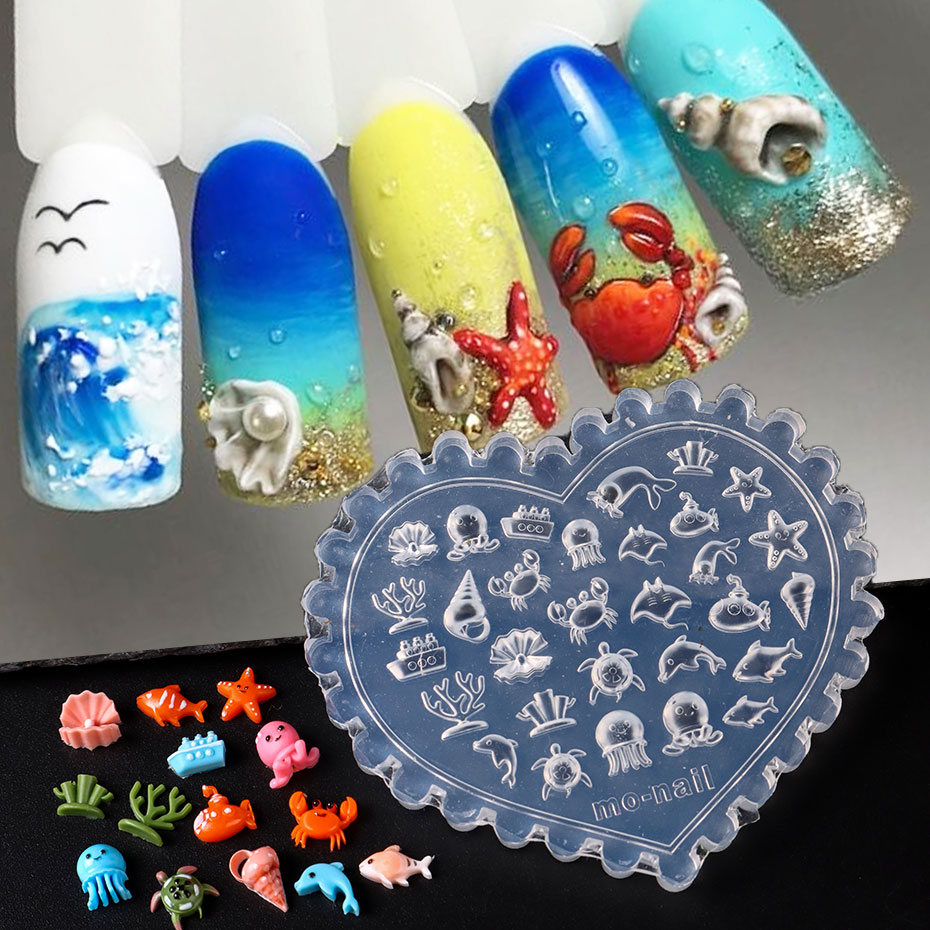1pc Ocean Theme 3D Silicone Na - огляд і ціна Art Craft Jellyfish