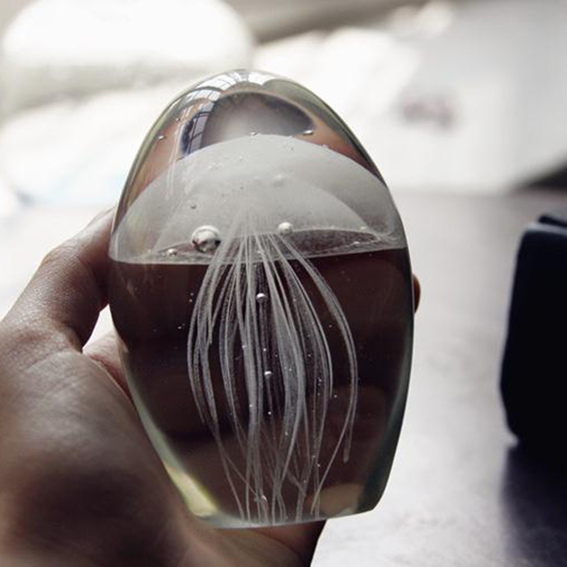 Miniature 3D Jellyfish Crystal - огляд і ціна Art Craft Jellyfish