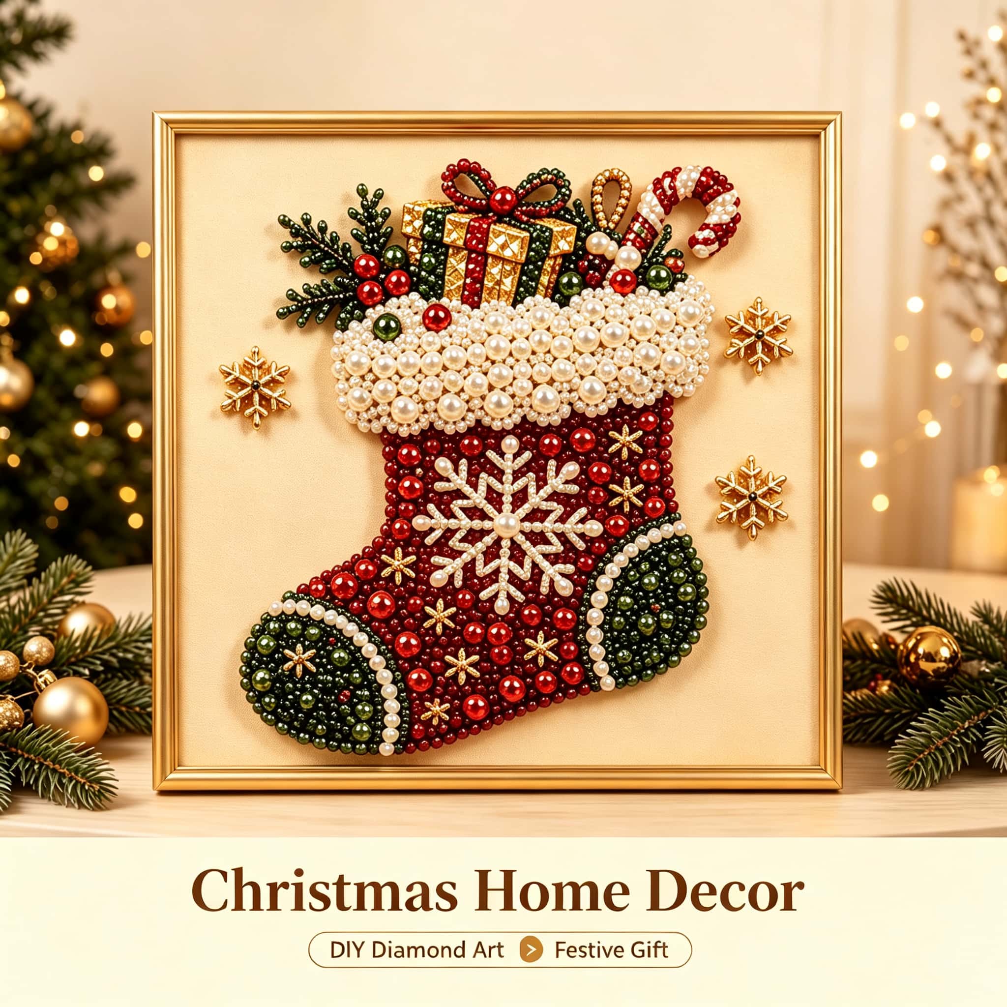 Christmas Diamond Art Craft Ki - огляд і ціна Art Craft Christmas Tree