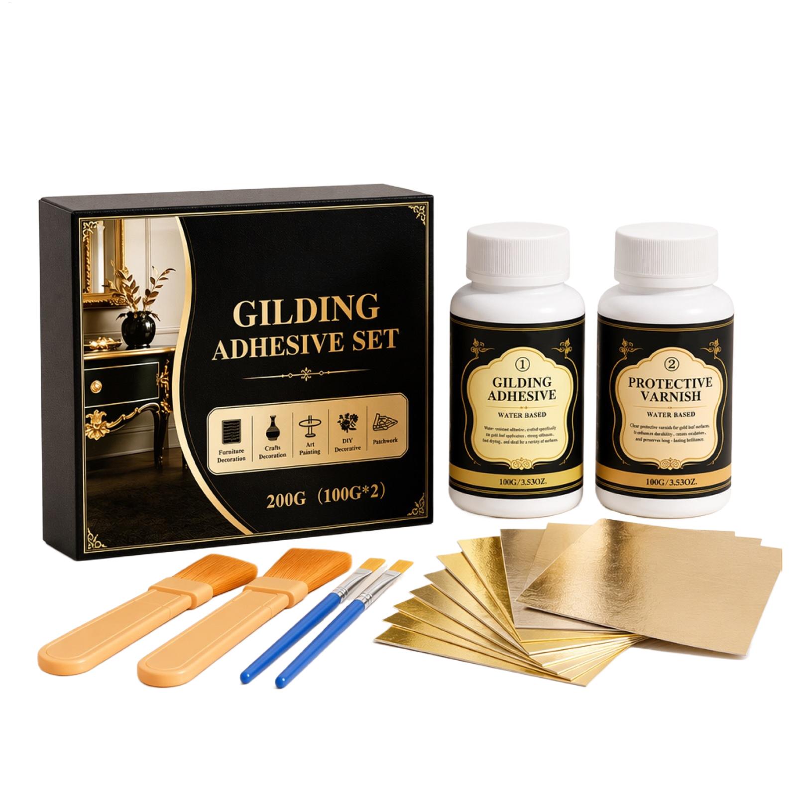 Gilding Adhesive Water-Based L - огляд і ціна Art Craft Leaves