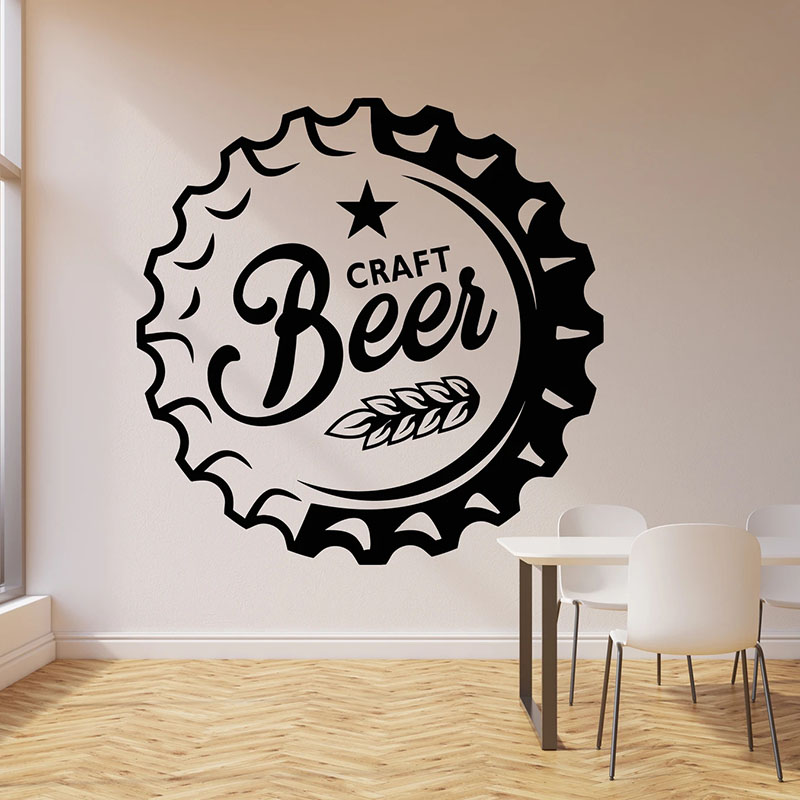 Wall Decal Drinking Alcohol Ba - огляд і ціна Art Craft Logo