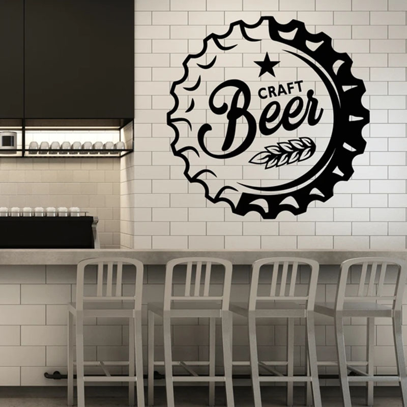Wall Decal Drinking Alcohol Ba - огляд і ціна Art Craft Logo