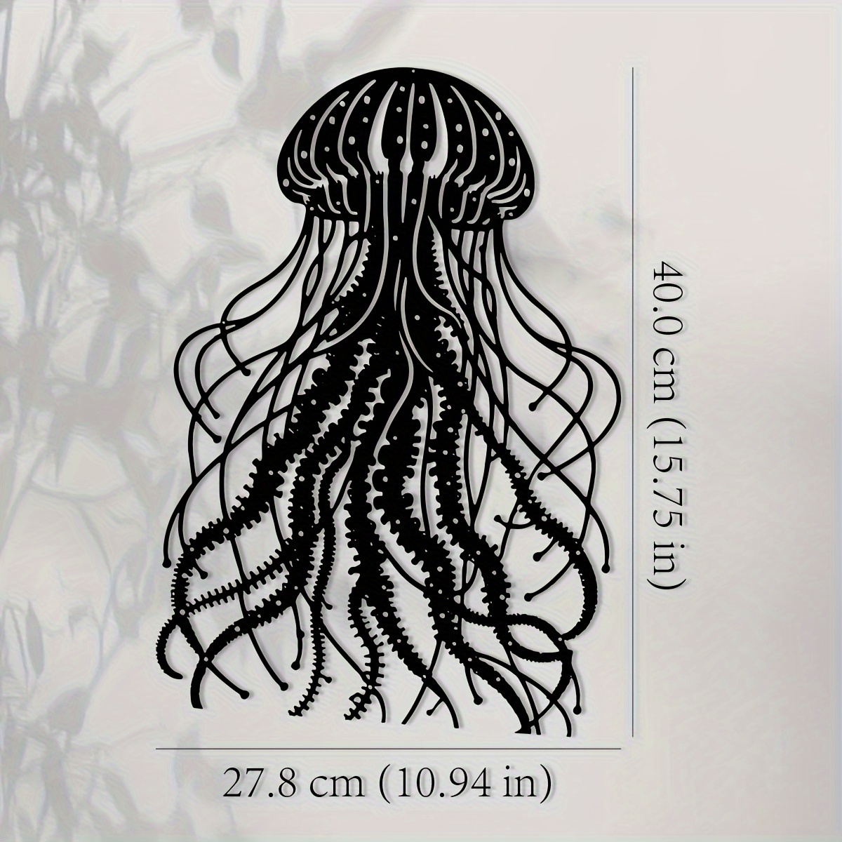 CIFBUY Metal Wall Art Jellyfis - огляд і ціна Art Craft Jellyfish