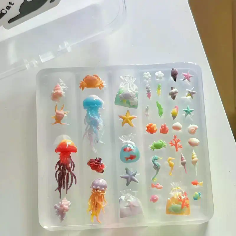 3D Ocean Series Silicone Jelly - огляд і ціна Art Craft Jellyfish