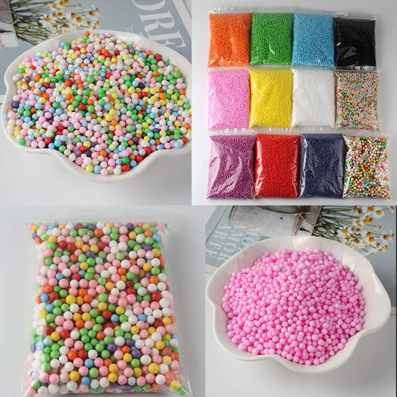 10g 2.5-3mm Foam Beads Colorfu - огляд і ціна Art Craft Earth Day
