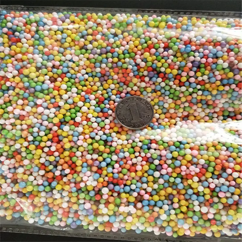 10g 2.5-3mm Foam Beads Colorfu - огляд і ціна Art Craft Earth Day