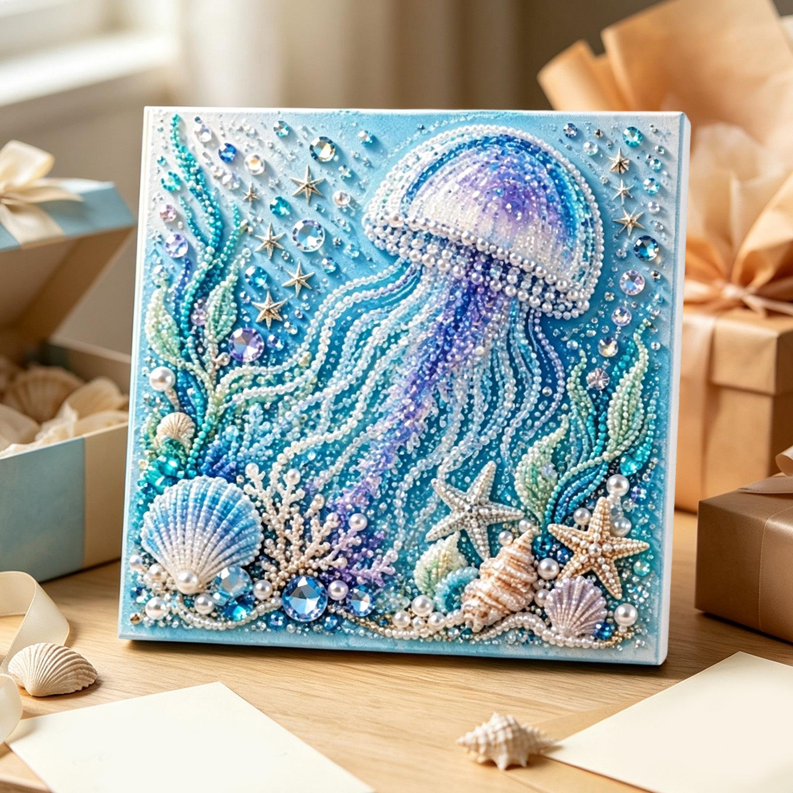 DIY Ocean Themed Pearl Craft K - огляд і ціна Art Craft Jellyfish