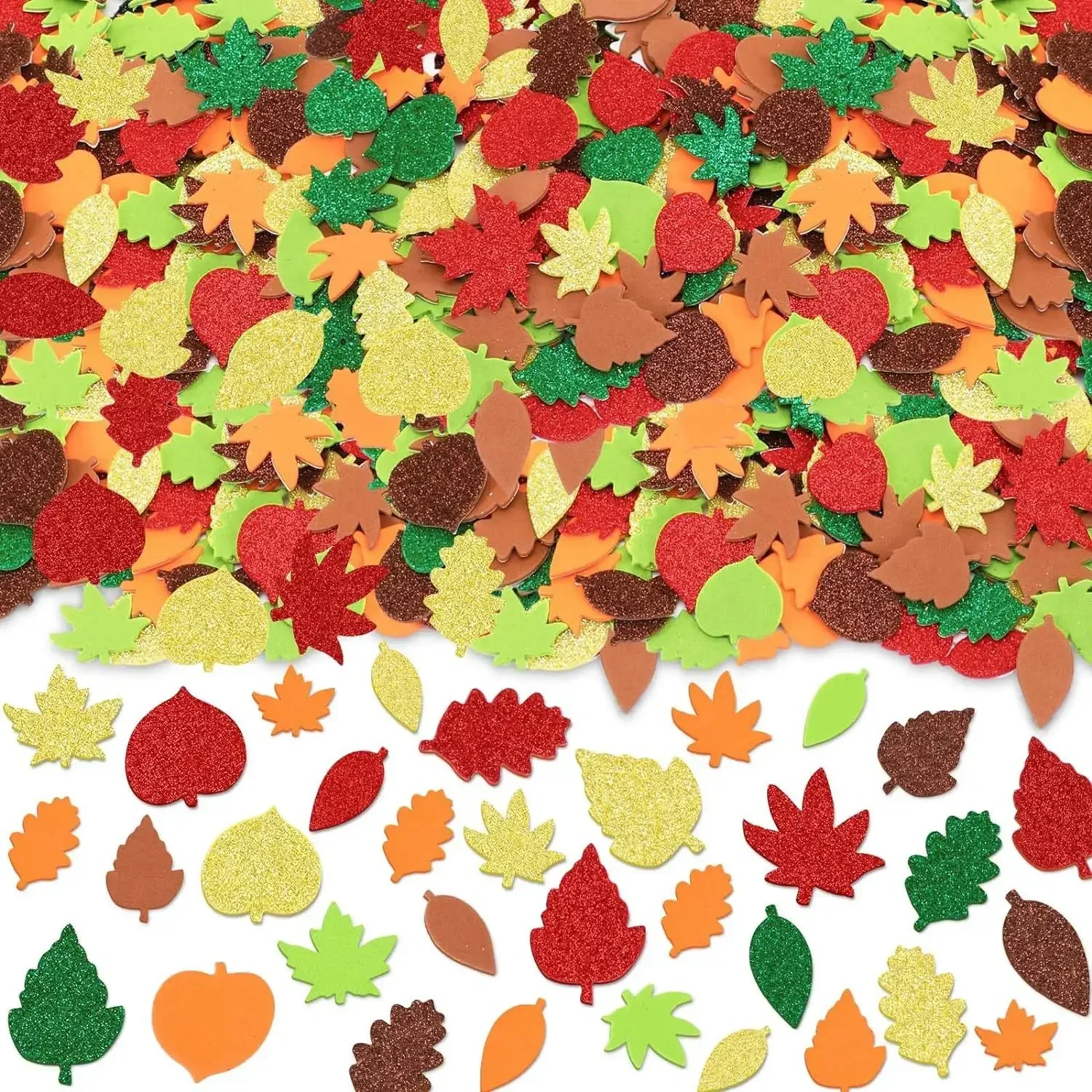Thanksgiving, Fall Craft Kit F - огляд і ціна Art Craft Leaves