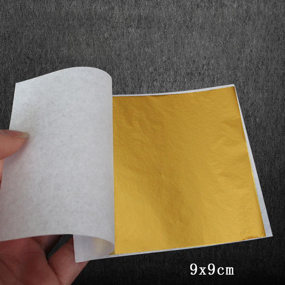 200Sheets Gold Leaf Foil Paper - огляд і ціна Art Craft Leaves