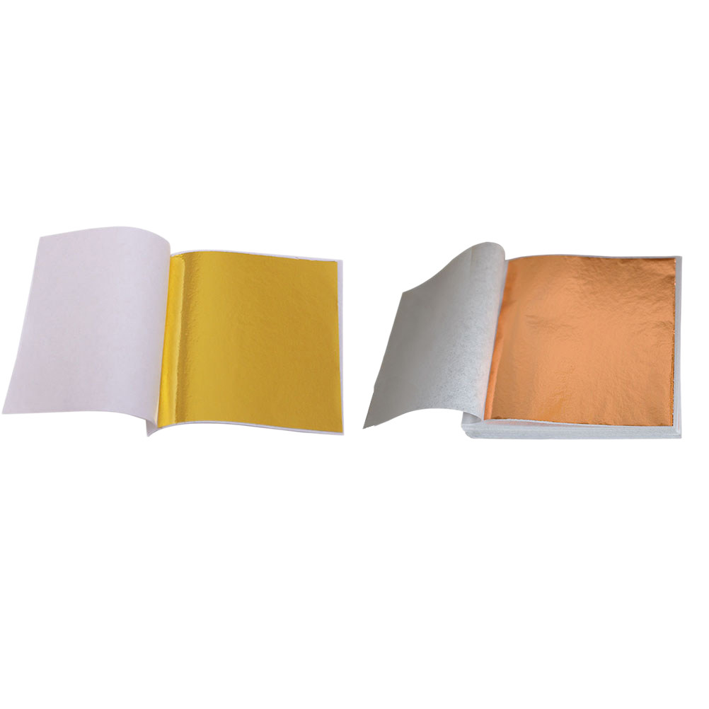 200Sheets Gold Leaf Foil Paper - огляд і ціна Art Craft Leaves