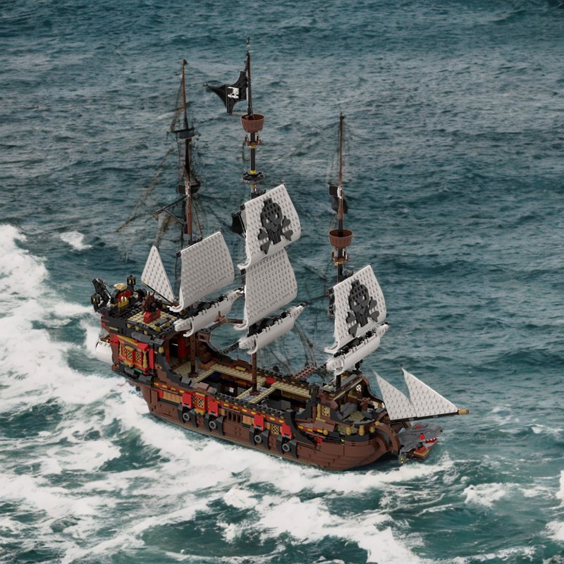 2405pcs MOC Pirates Battleship - огляд і ціна Art Craft Ideas For Christmas