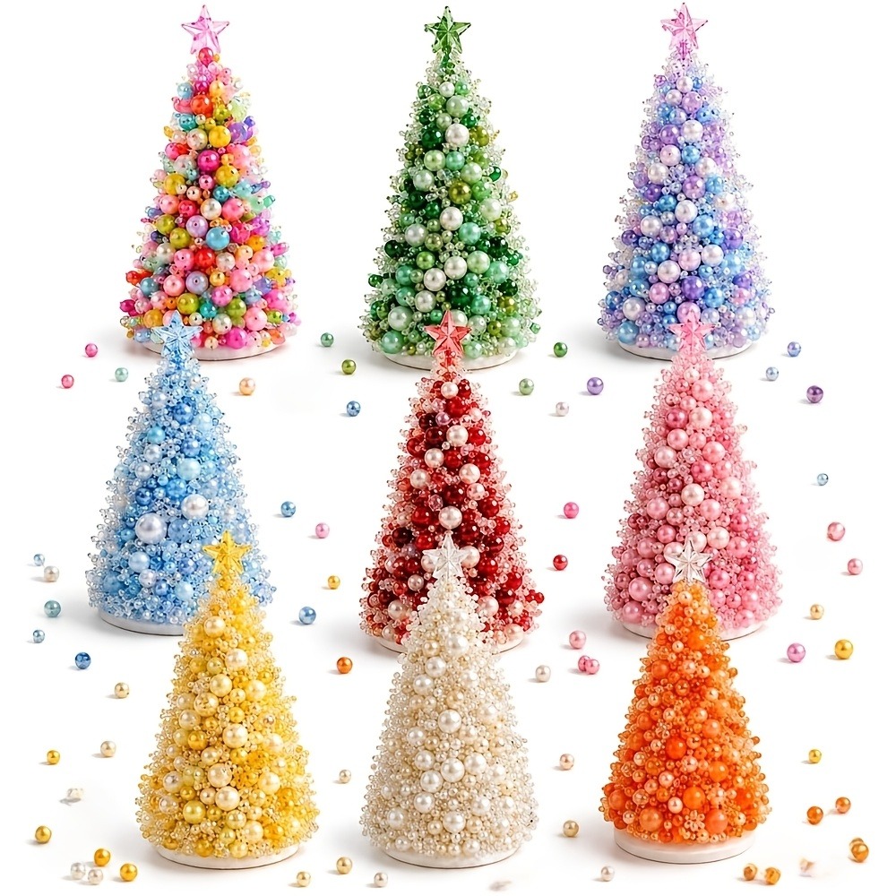 DIY Beaded Christmas Tree Kit, - огляд і ціна Art Craft Christmas Tree