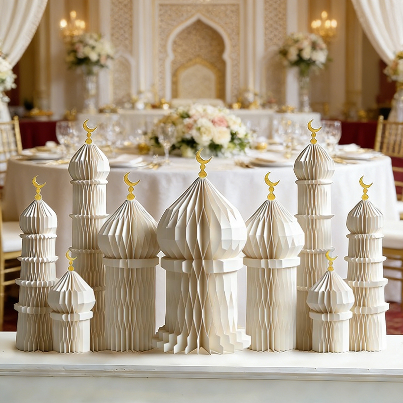 3D Honeycomb Paper Art Palace  - огляд і ціна Art Craft Earth Day