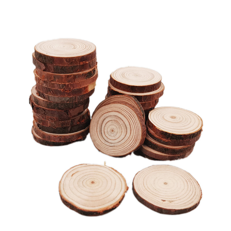 Unfinished Wood Slices Discs C - огляд і ціна Art Craft Christmas Tree
