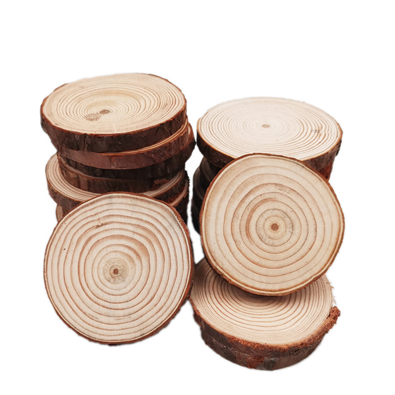 Unfinished Wood Slices Discs C - огляд і ціна Art Craft Christmas Tree