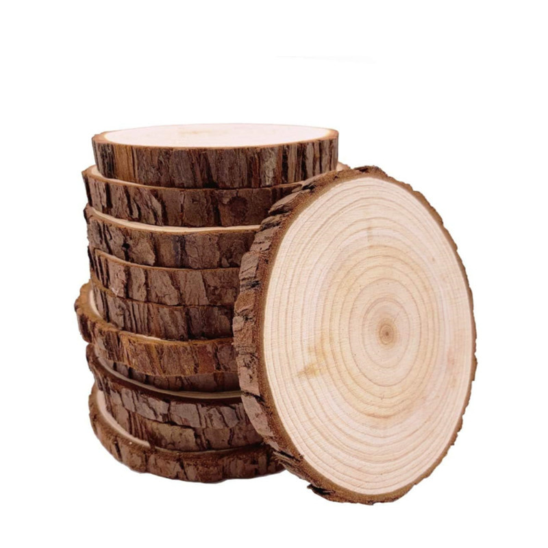 Unfinished Wood Slices Discs C - огляд і ціна Art Craft Christmas Tree