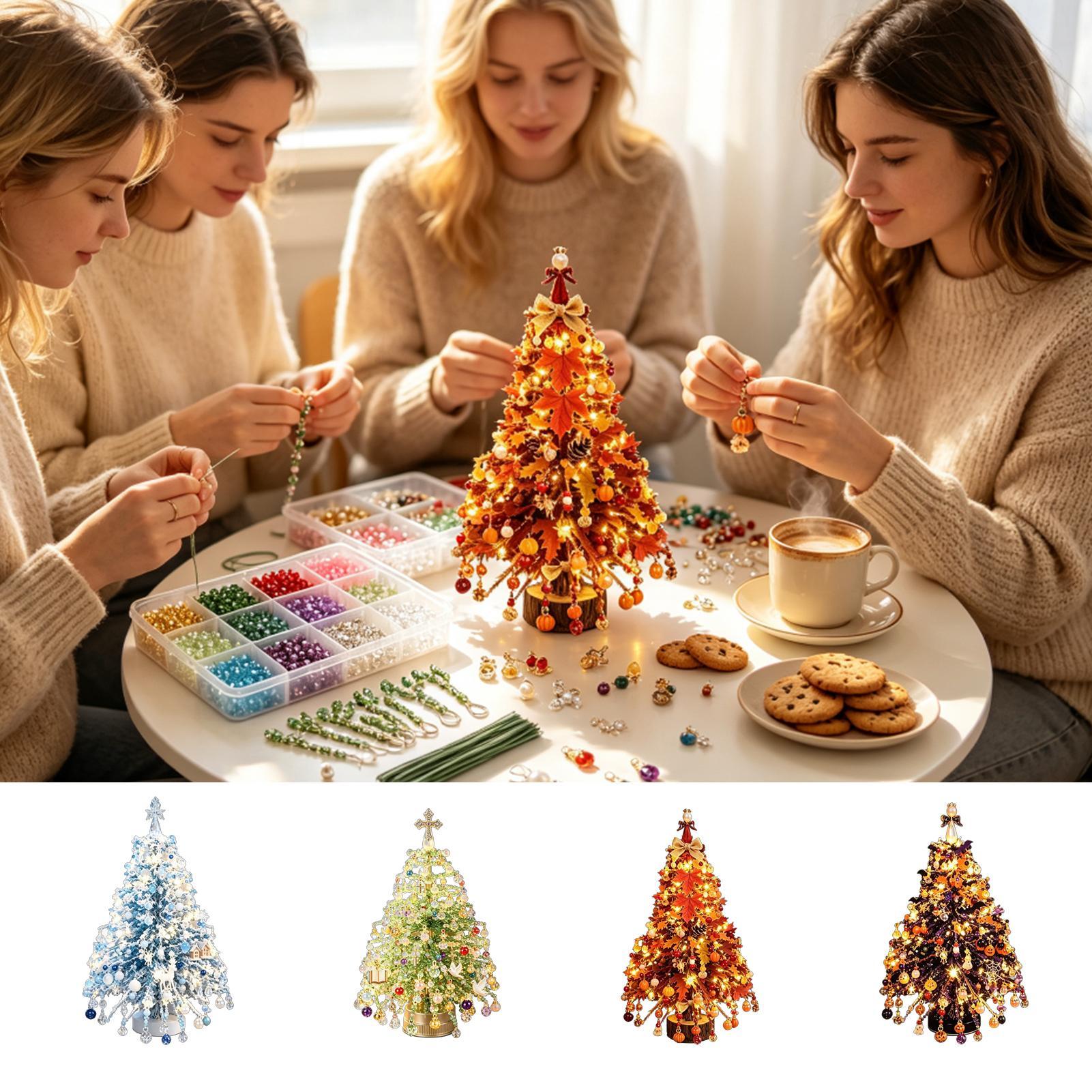 Beaded Christmas Tree Kit Fair - огляд і ціна Art Craft Christmas Tree