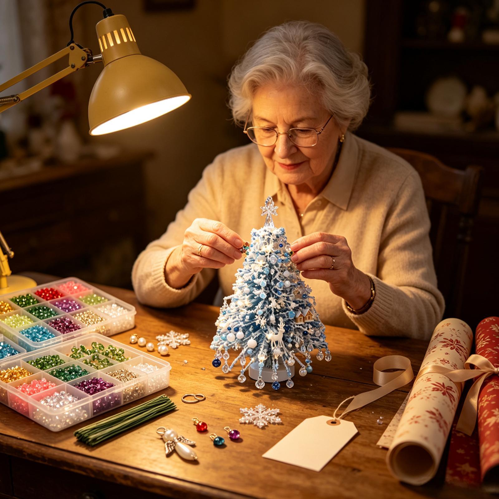 Beaded Christmas Tree Kit Fair - огляд і ціна Art Craft Christmas Tree