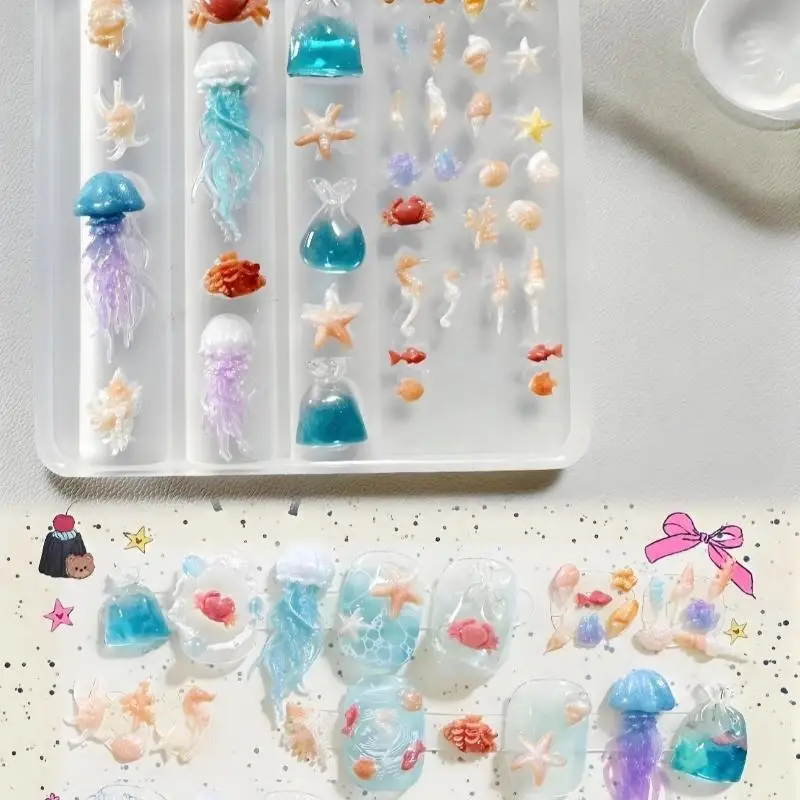 3D Ocean Series Silicone Jelly - огляд і ціна Art Craft Jellyfish