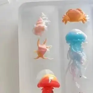3D Ocean Series Silicone Jelly - огляд і ціна Art Craft Jellyfish