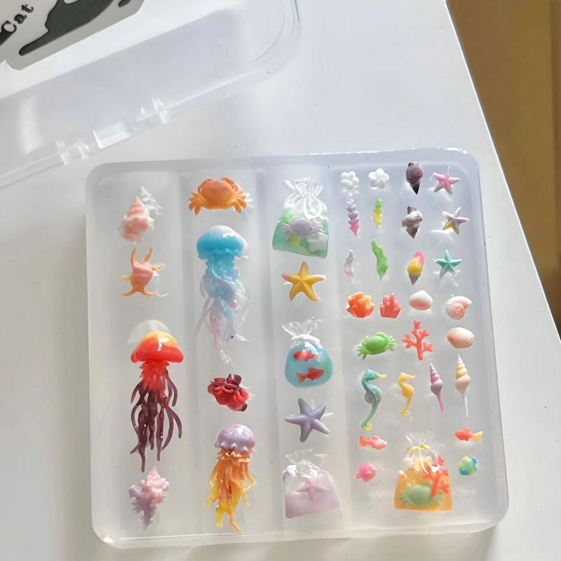 Transparent Silicone Manicure  - огляд і ціна Art Craft Jellyfish