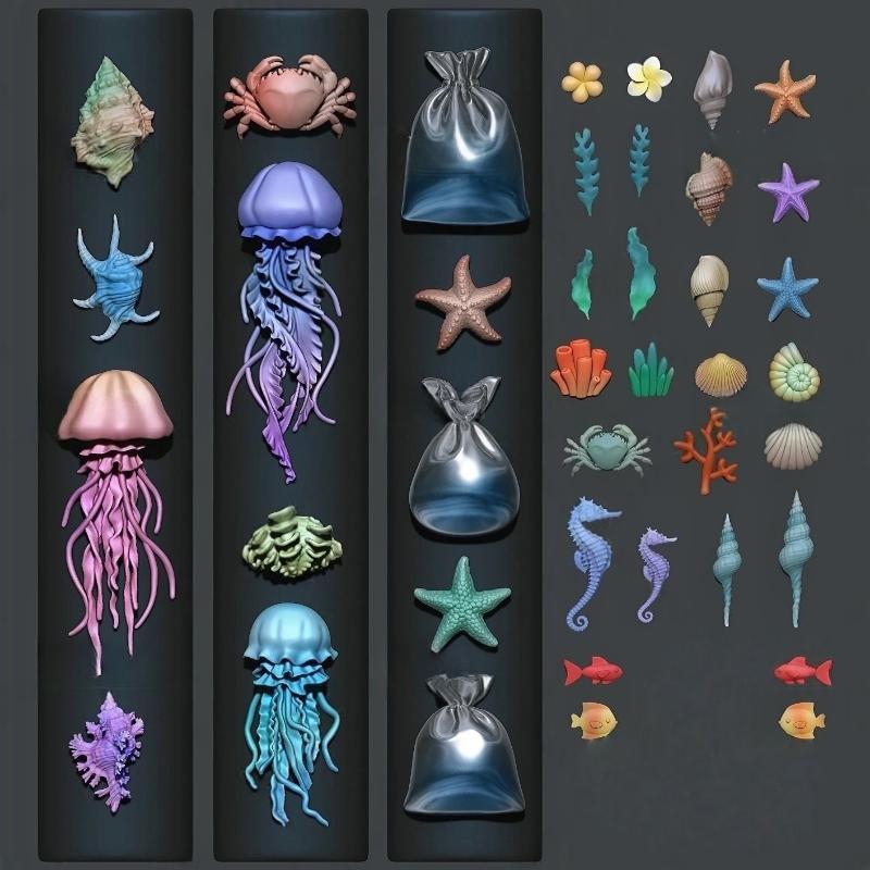 Transparent Silicone Manicure  - огляд і ціна Art Craft Jellyfish