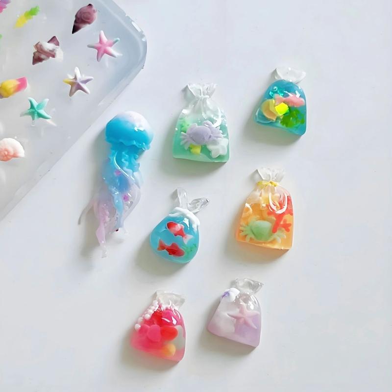 Transparent Silicone Manicure  - огляд і ціна Art Craft Jellyfish