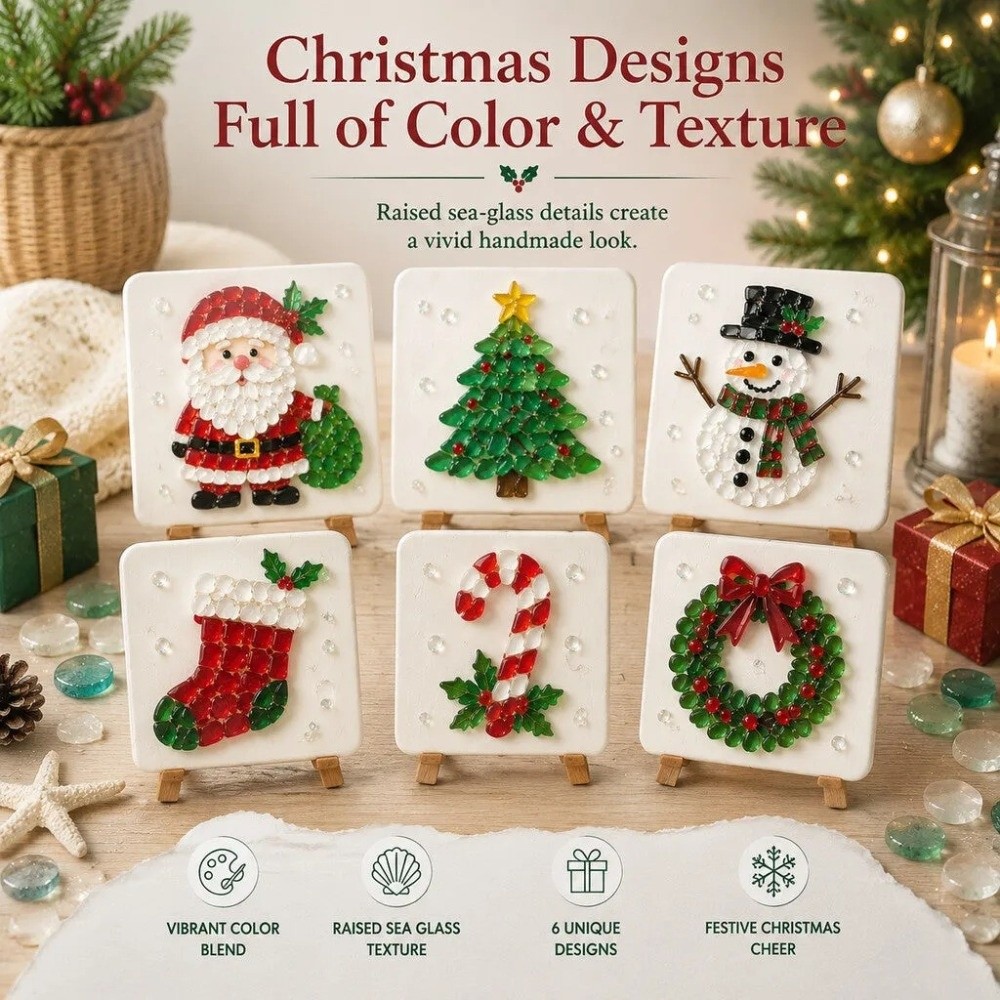 Festive Pattern Christmas Mosa - огляд і ціна Art Craft Christmas Tree