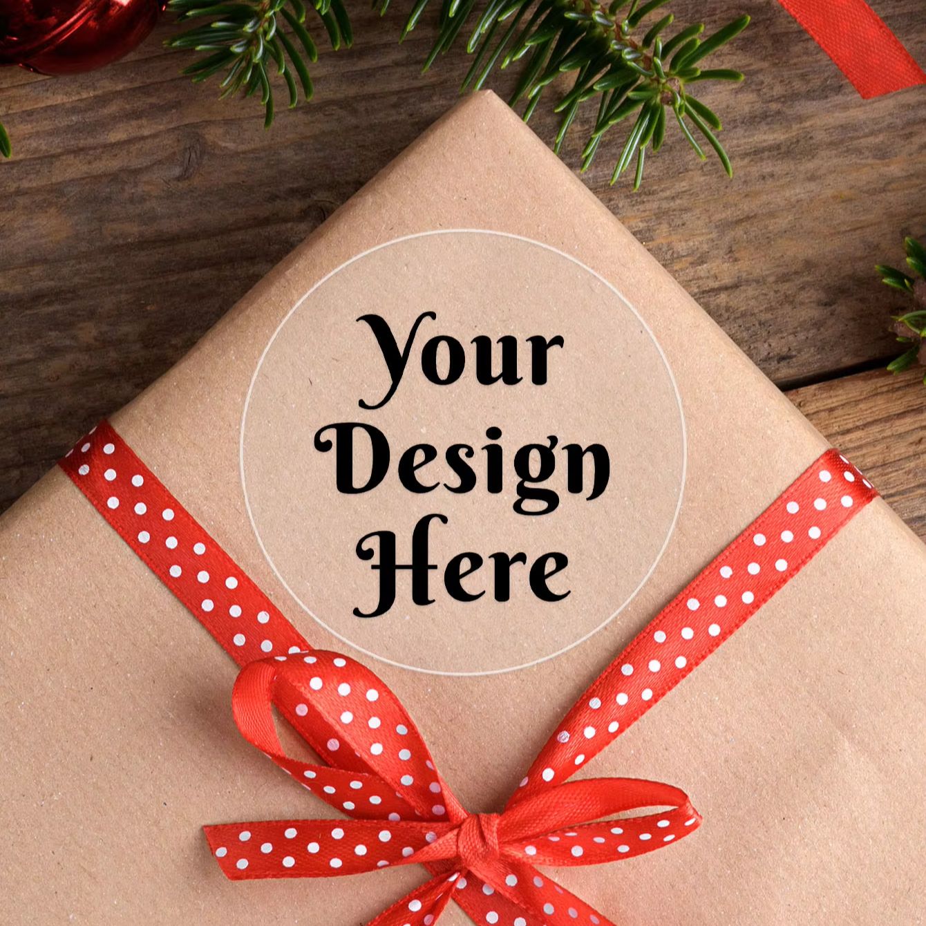1‑120Pcs Custom Round Stickers - огляд і ціна Art Craft Logo