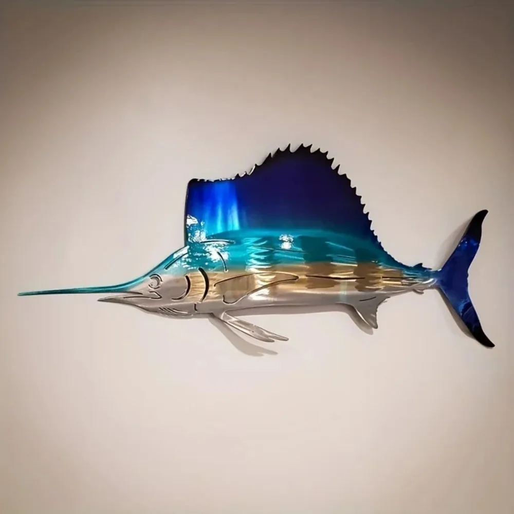 CIFBUY Metal Wall Art Swordfis - огляд і ціна Art Craft Jellyfish