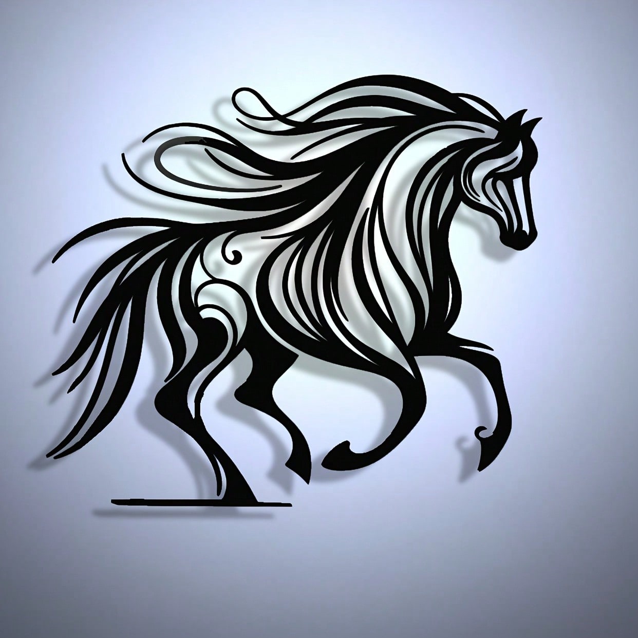 Brand Horse Racing Metal Wall  - огляд і ціна Art Craft Logo