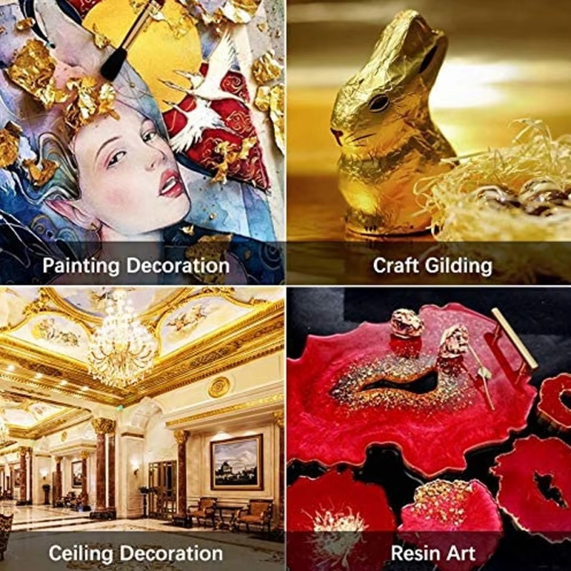 100pcs Imitation Gold Sliver C - огляд і ціна Art Craft Leaves