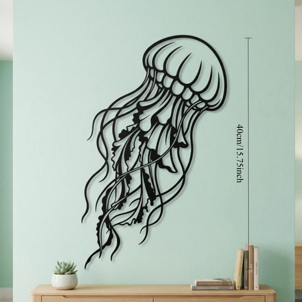 CIFBUY Metal Wall Art Jellyfis - огляд і ціна Art Craft Jellyfish