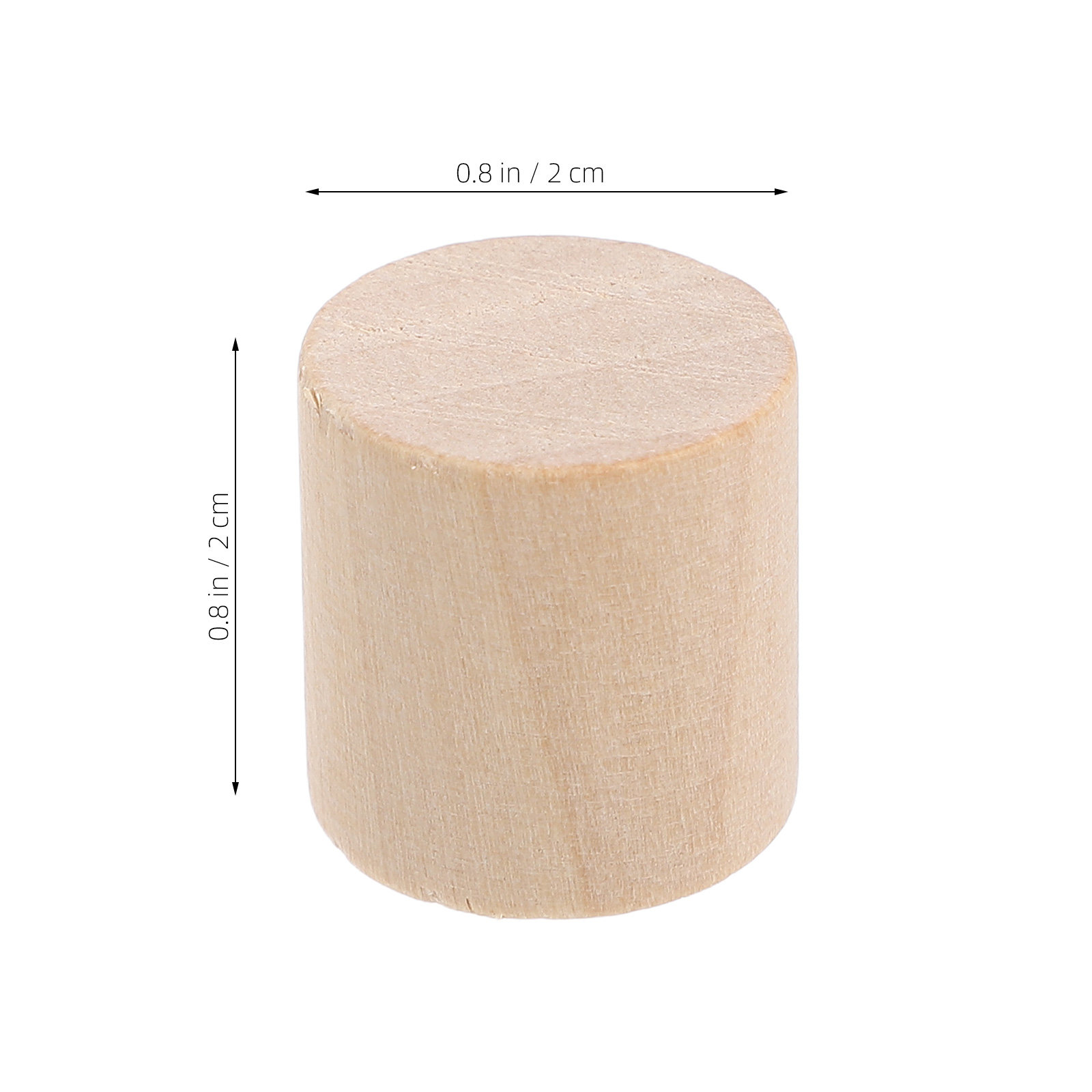 50Pcs Wooden Wooden Craft Bloc - огляд і ціна Art Craft Class